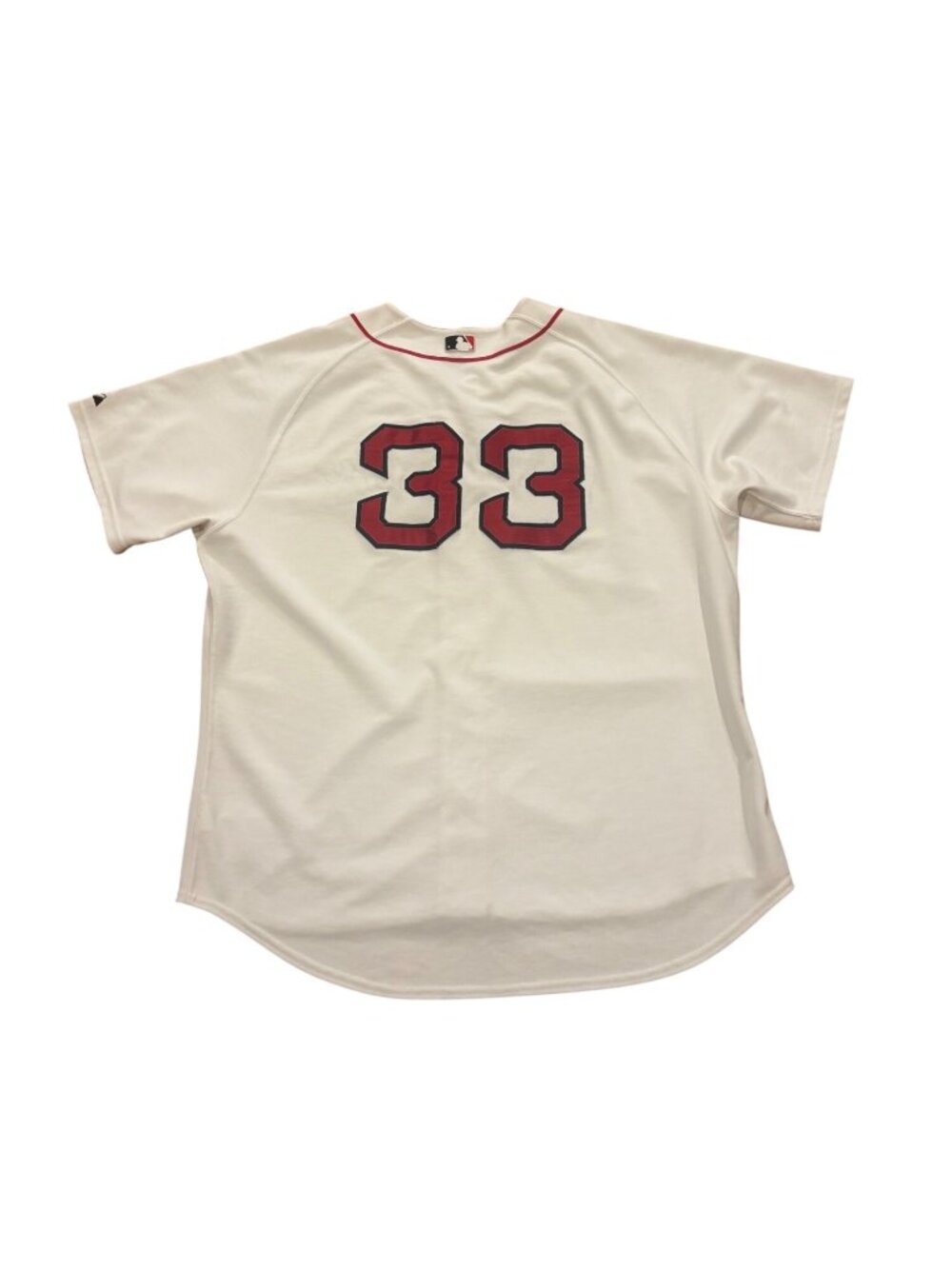Majestic Authentic Boston Red Sox Jason Varitek #33 MLB Baseball Jersey Men's 56